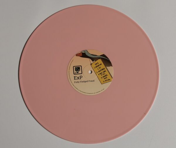 ExP album Fully Fledged Fraud pink vinyl