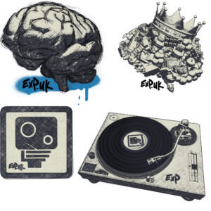 RemarkableFraud Sticker pack of 4