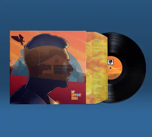 ExP album Support Bubble black Vinyl